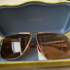 Brand new Gold Gucci Sunglasses